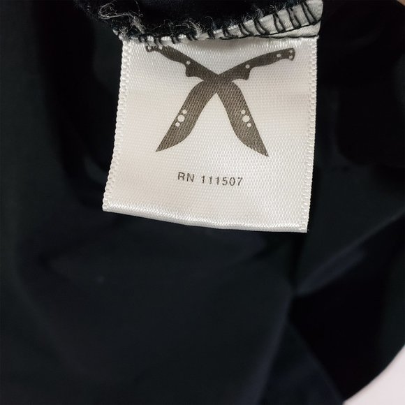 ARTFUL DODGER 3X Black, Gray Embroidered, Military, Button Front Shirt Jacket - Picture 4 of 13